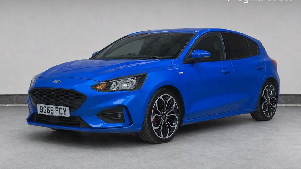 Ford Focus 1.0 Ecoboost 125 St-line X BG69FCY Blue #2