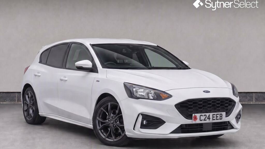 Ford Focus 1.0 Ecoboost 125 St-line YR20FPA White