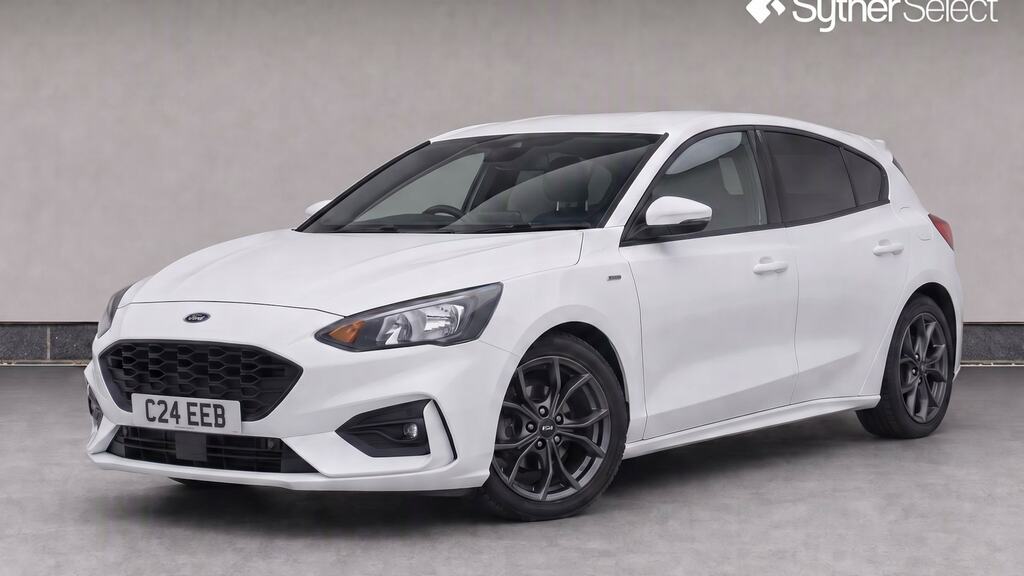 Ford Focus 1.0 Ecoboost 125 St-line YR20FPA White #2
