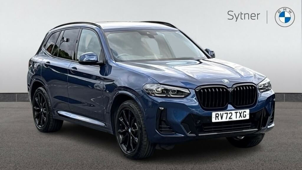 BMW X3 Xdrive20d Mht M Sport Step Pro Pack Blue