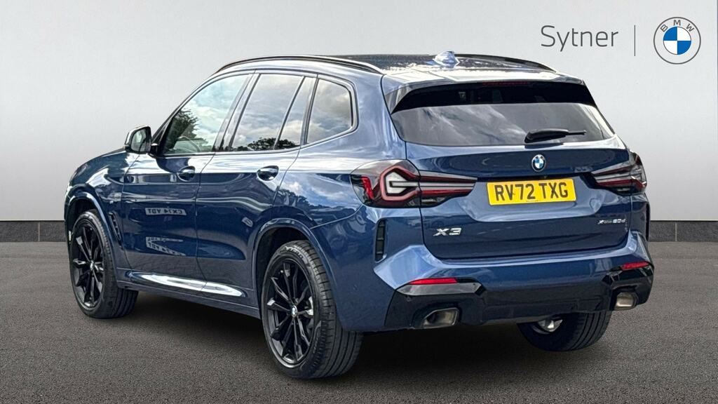 BMW X3 Xdrive20d Mht M Sport Step Pro Pack RV72TXG Blue #2
