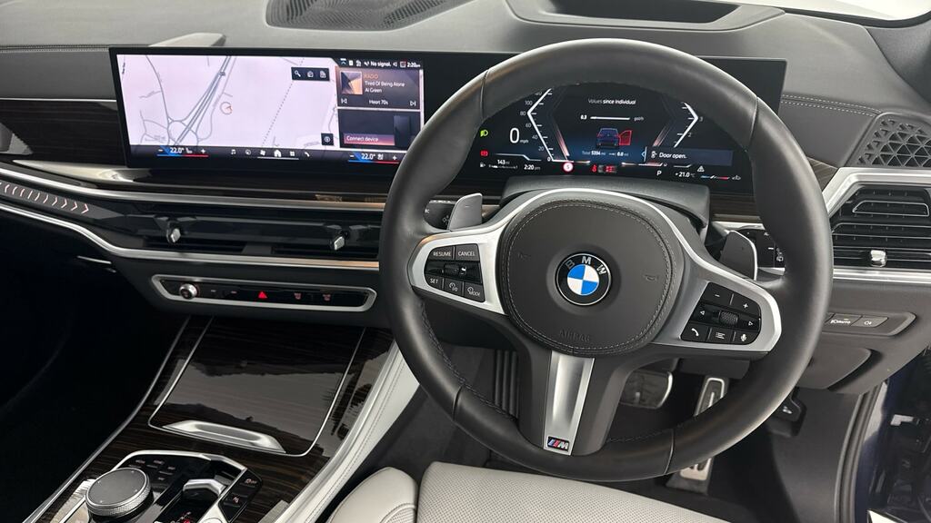 BMW X5 Xdrive40d Mht M Sport YB75SRZ Blue #5