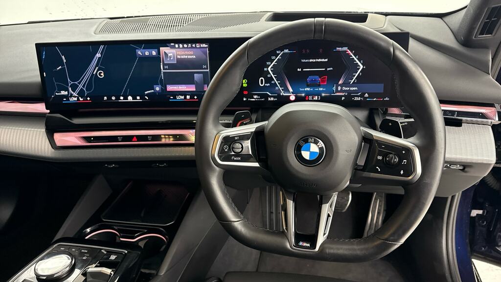 BMW 5 Series 530E M Sport Pro Grey #5
