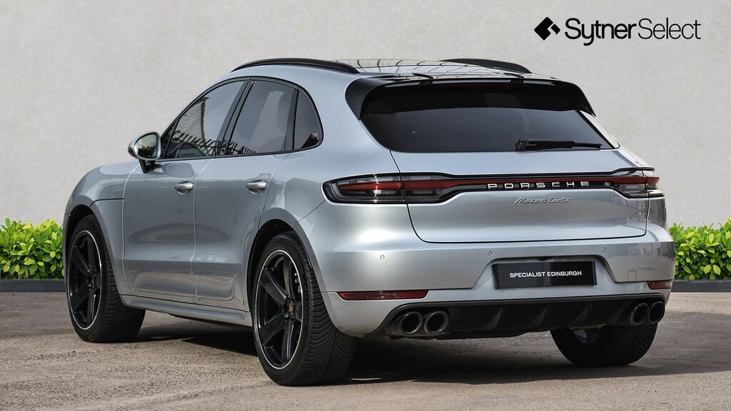 Porsche Macan Turbo Pdk Silver #2