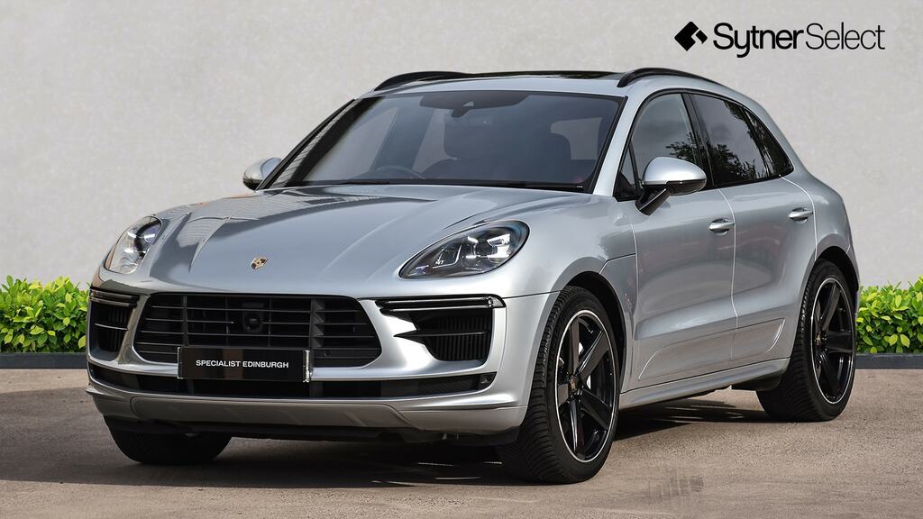 Porsche Macan Turbo Pdk Silver #4