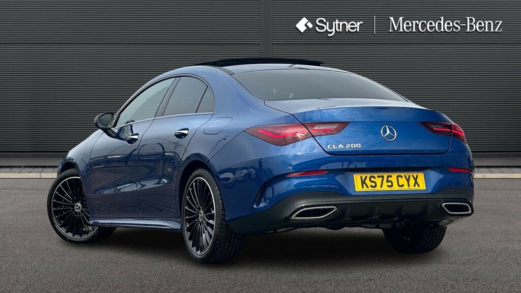Mercedes-Benz CLA Class Cla 200 Amg Line Premium Plus Tip Blue #2