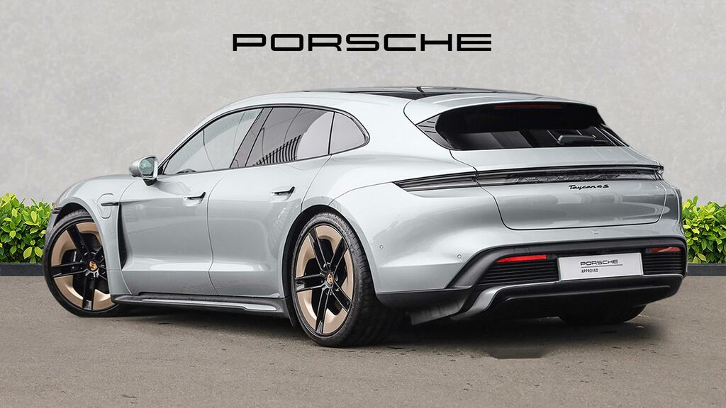 Porsche Taycan 340Kw 4S 89Kwh Silver #2