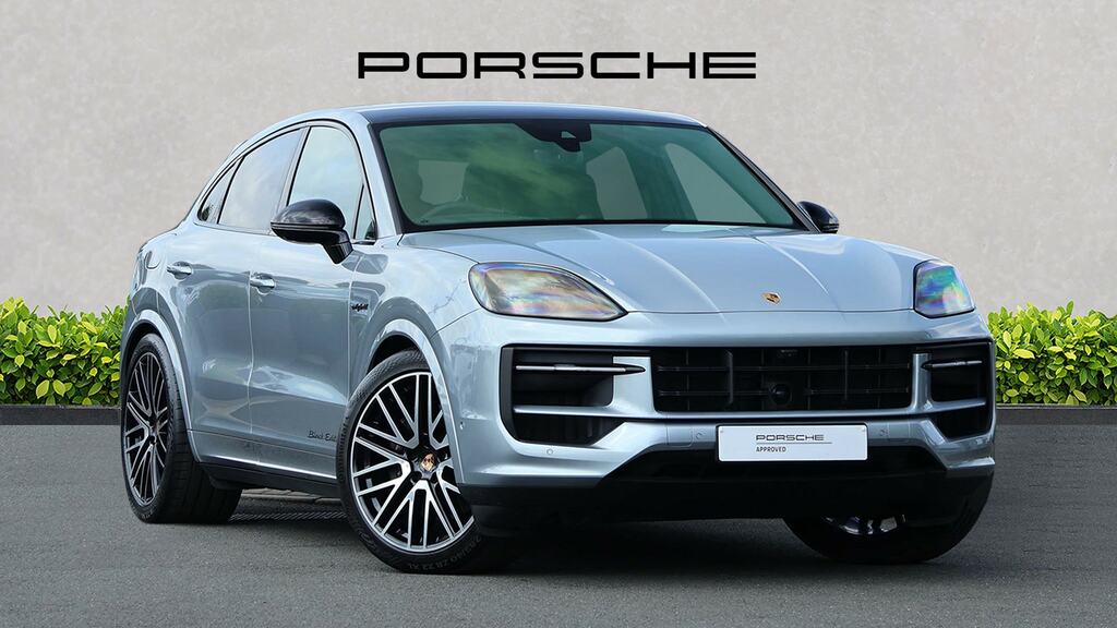 Porsche Cayenne E-hybrid Black Edition Tiptronic S Silver