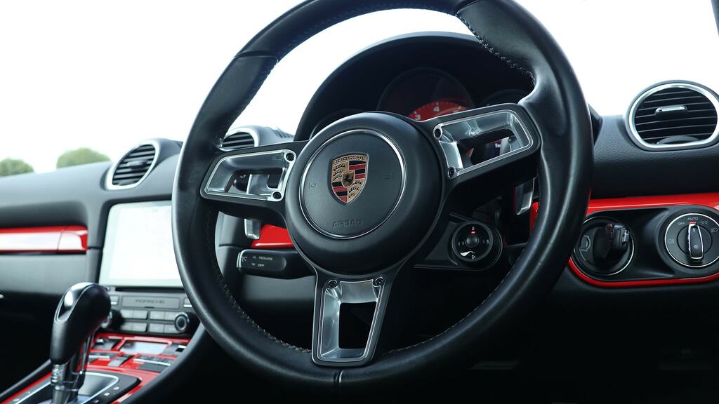 Porsche 718 Cayman 2L Null Blue #14