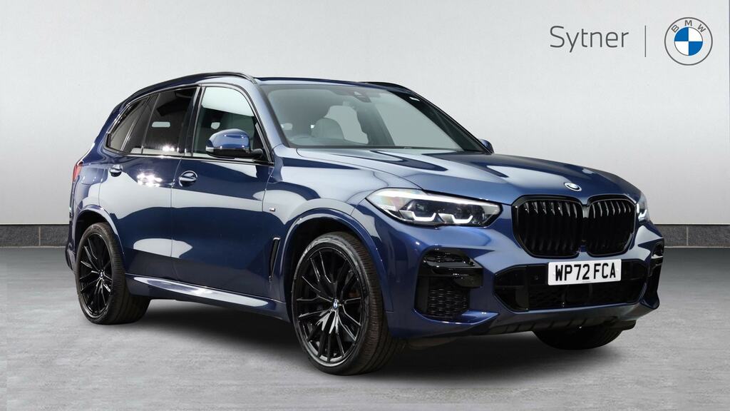 BMW X5 Xdrive40d Mht M Sport 7 Seat Tecpro Pk Blue