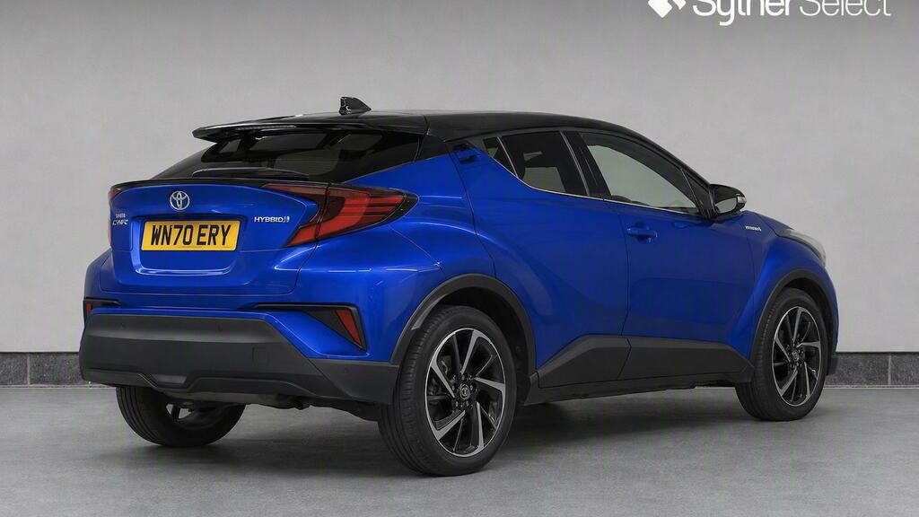 Toyota C-Hr 1.8 Hybrid Dynamic Cvt Blue #4