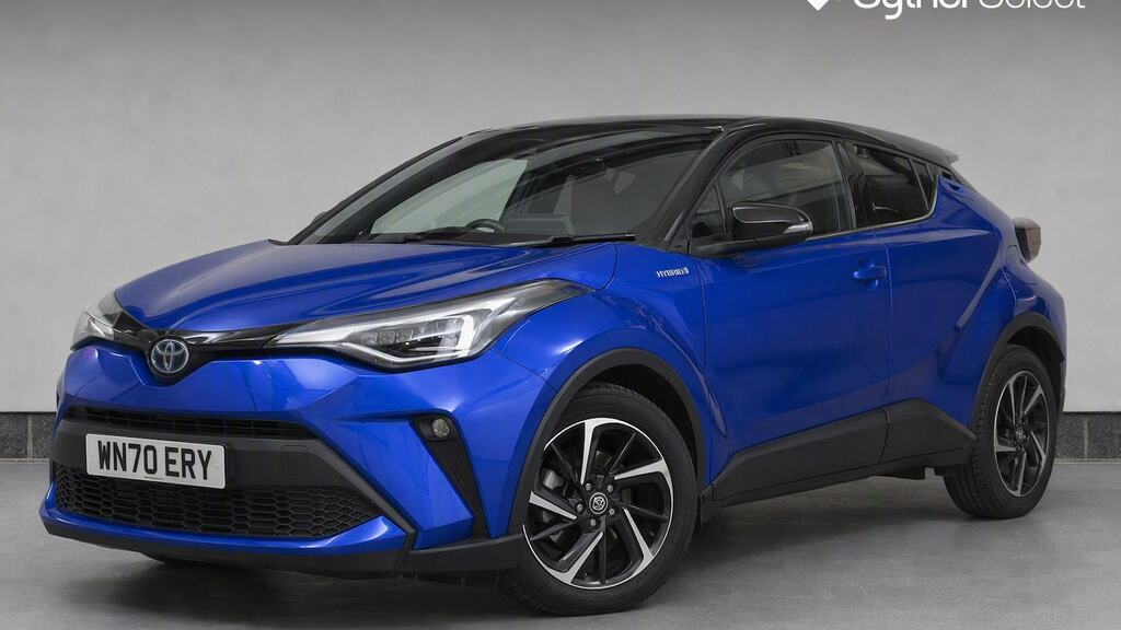 Toyota C-Hr 1.8 Hybrid Dynamic Cvt Blue #2
