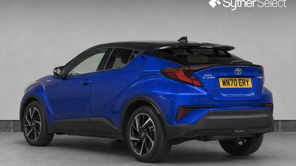 Toyota C-Hr 1.8 Hybrid Dynamic Cvt Blue #3