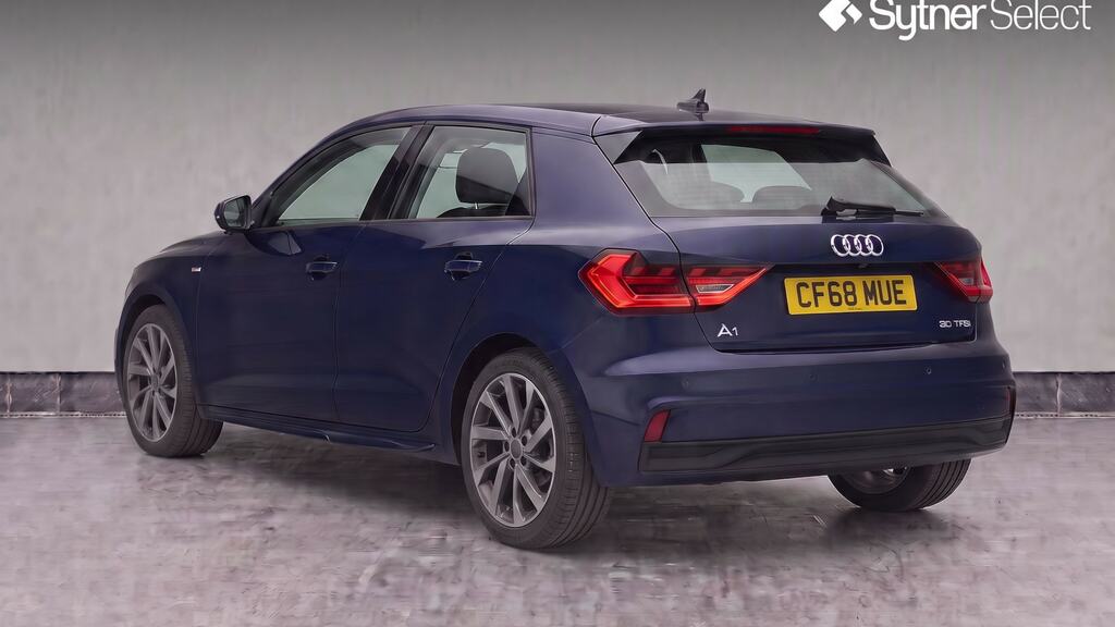 Audi A1 30 Tfsi Sport CF68MUE Blue #3