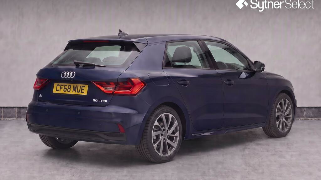 Audi A1 30 Tfsi Sport CF68MUE Blue #4