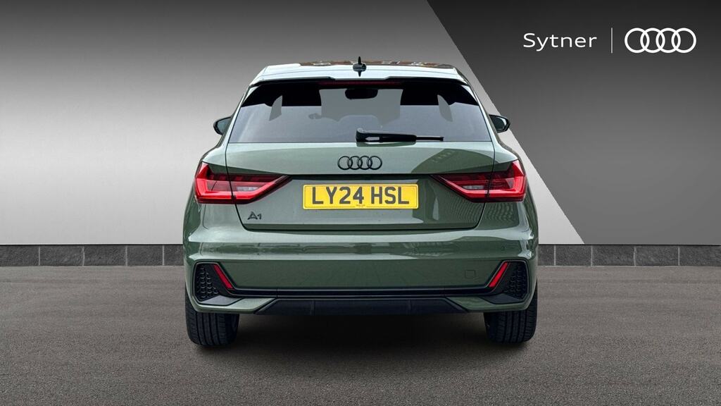 Audi A1 Hatchback Black #8