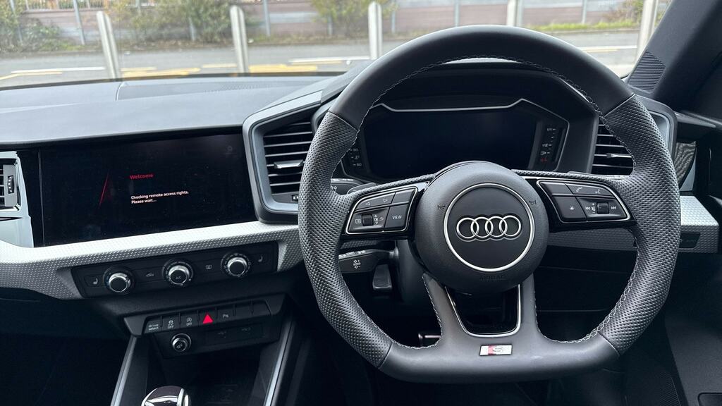 Audi A1 Hatchback Black #10