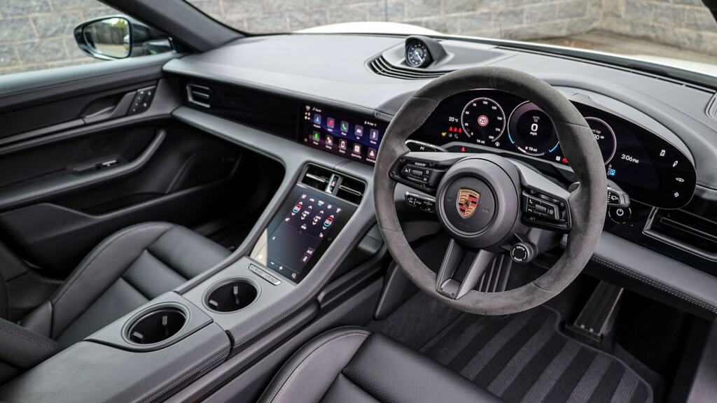 Porsche Taycan 320Kw 105Kwh Black Edition Rwd Grey #3