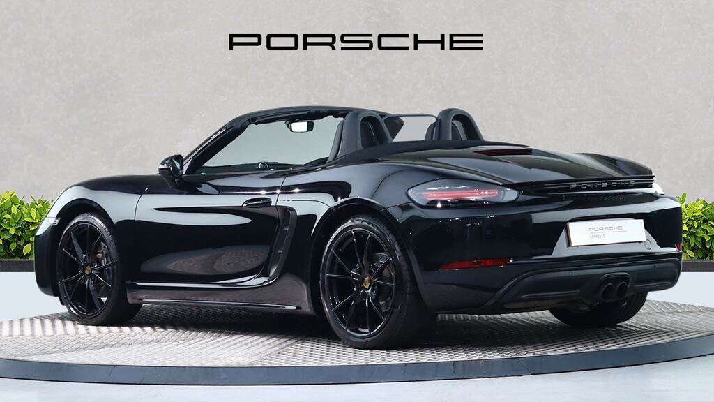 Porsche 718 Boxster 2L Null Black #9