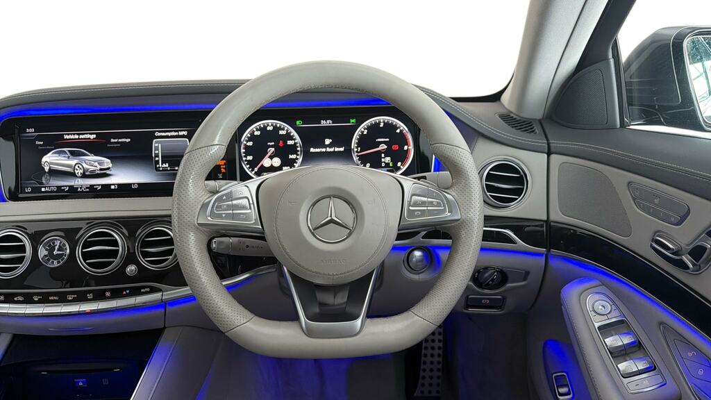 Mercedes-Benz S Class Black #8