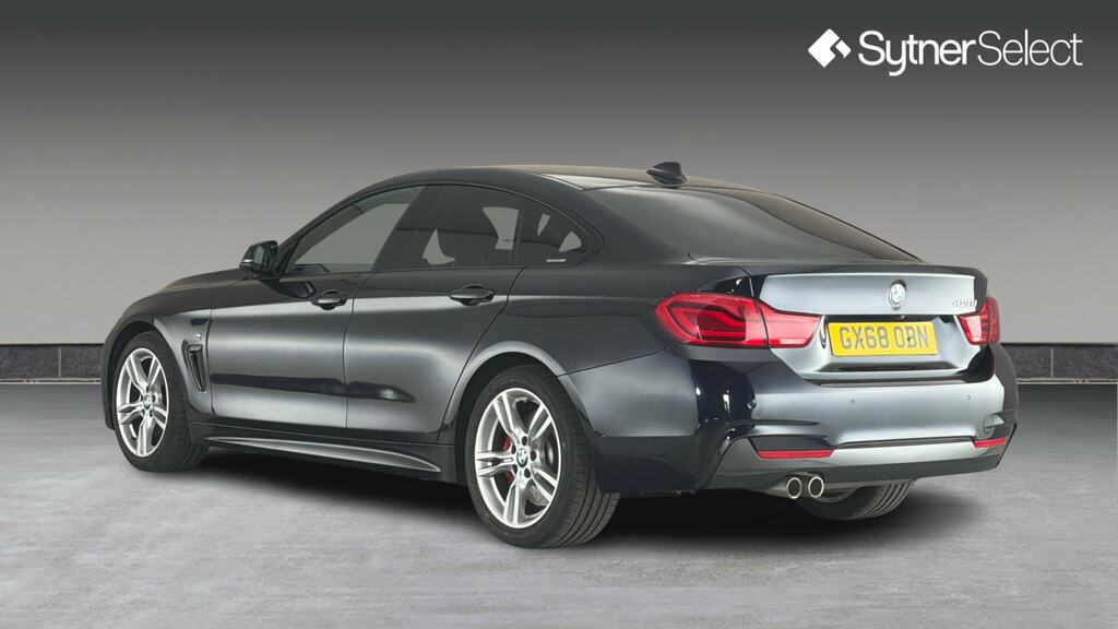 BMW 4 Series Gran Coupe 420I M Sport Professional Media Black #2