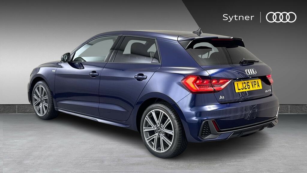 Audi A1 25 Tfsi S Line S Tronic LJ26VPA Blue #3