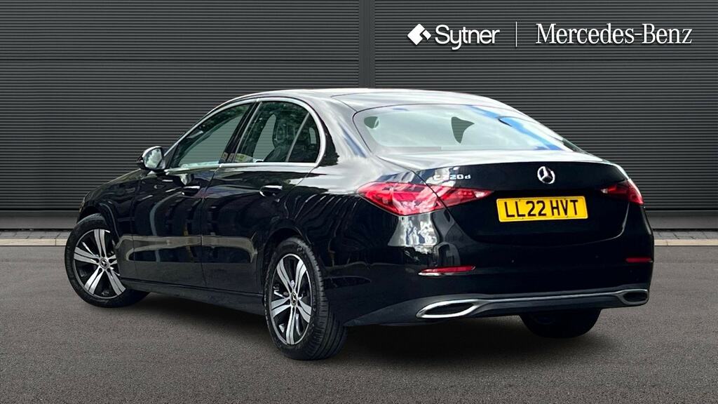 Mercedes-Benz C Class C220d Sport 9G-tronic Black #2