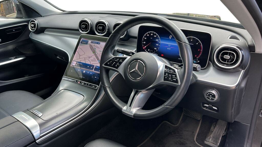 Mercedes-Benz C Class C220d Sport 9G-tronic Black #3