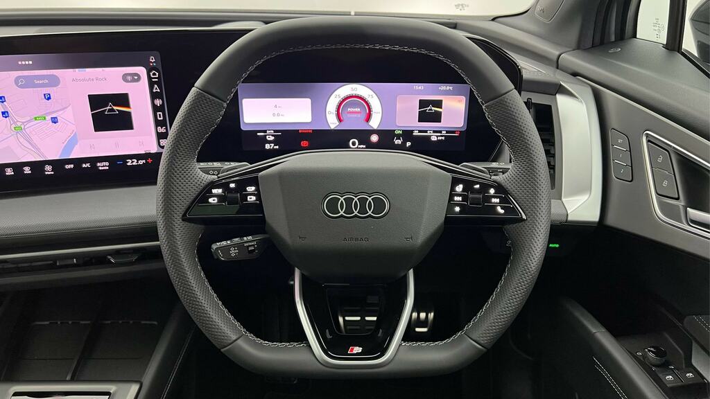 Audi Q4 E Tron Black Edition Blue #10