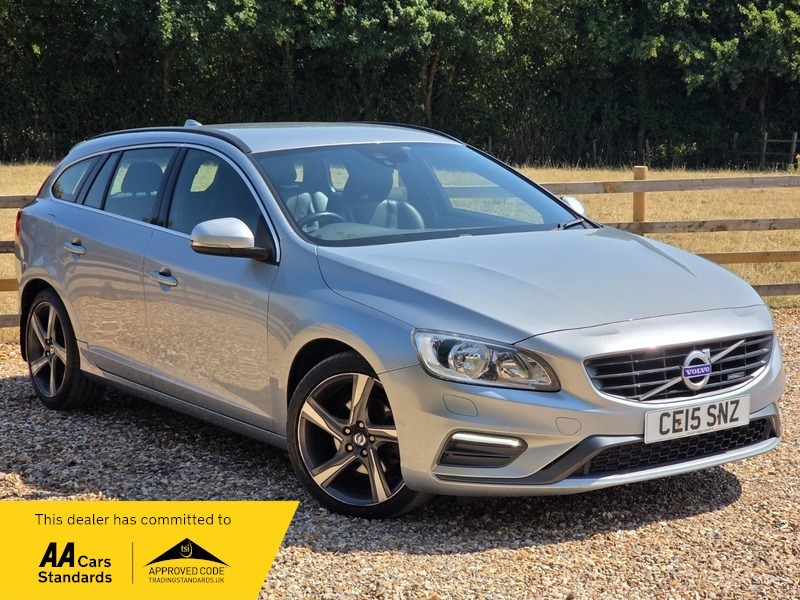 Volvo V60 D4 R-design Nav Silver