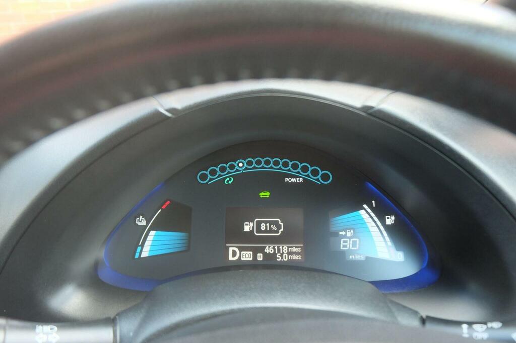 Nissan Leaf E 30Kwh Acenta Hatchback Black #10