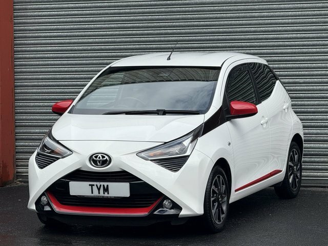 Toyota Aygo 1.0 Vvt-i X-trend Hatchback Euro FP71KYX White #4
