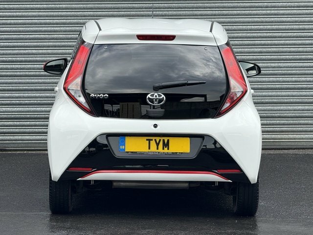 Toyota Aygo 1.0 Vvt-i X-trend Hatchback Euro FP71KYX White #6