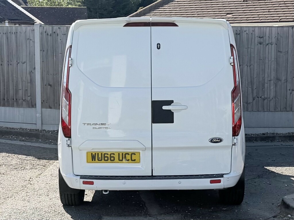 Ford Transit Custom Panel Van 2.2 Tdci 290 Limited 201666 WU66UCC White #6