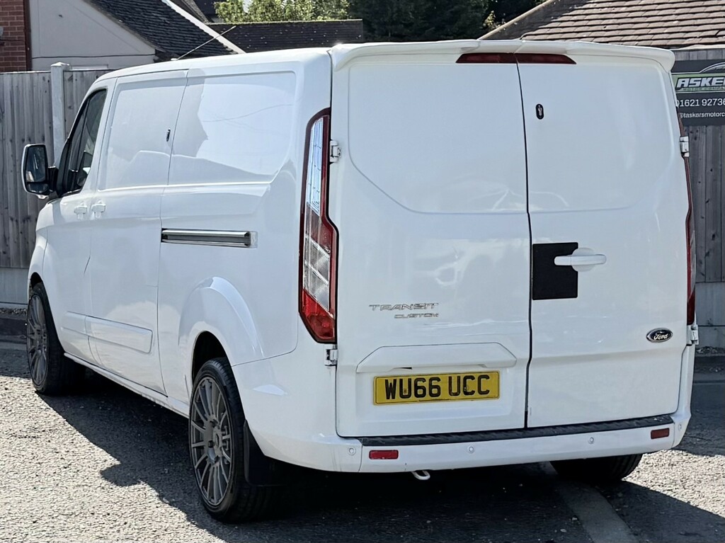 Ford Transit Custom Panel Van 2.2 Tdci 290 Limited 201666 WU66UCC White #5