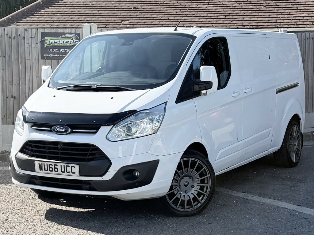 Ford Transit Custom Panel Van 2.2 Tdci 290 Limited 201666 WU66UCC White #3
