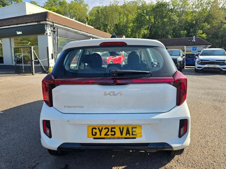 Kia Picanto Hatchback GY25VAE White #3