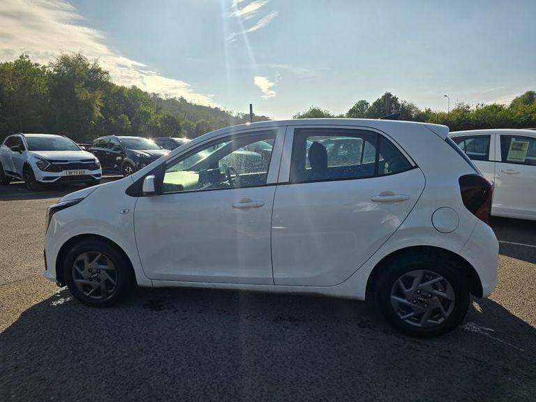 Kia Picanto Hatchback GY25VAE White #6