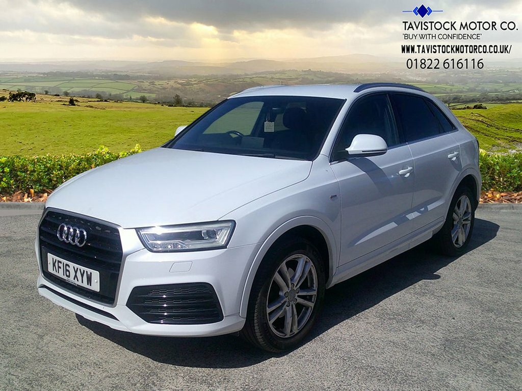 Audi Q3 2L S Line KF16XYW White #4