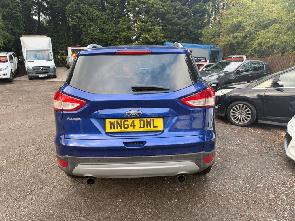 Ford Kuga Suv WN64DWL Blue #4