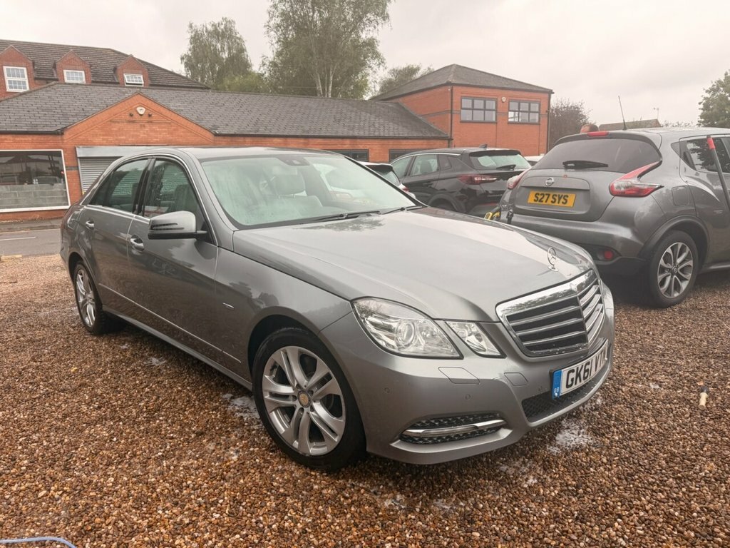 Mercedes-Benz E Class Saloon Silver