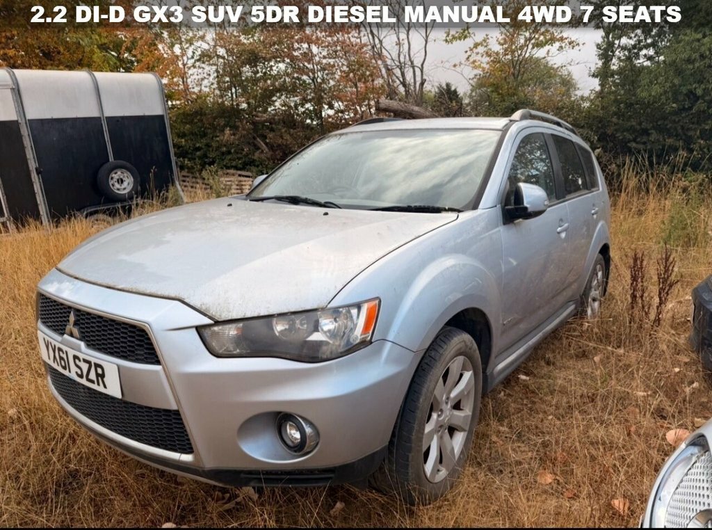 Mitsubishi Outlander 2.2L Gx3 Silver