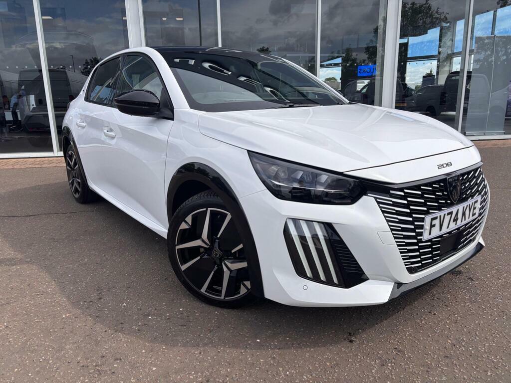 Peugeot 208 1.2 Puretech Gt Euro 6 Ss White