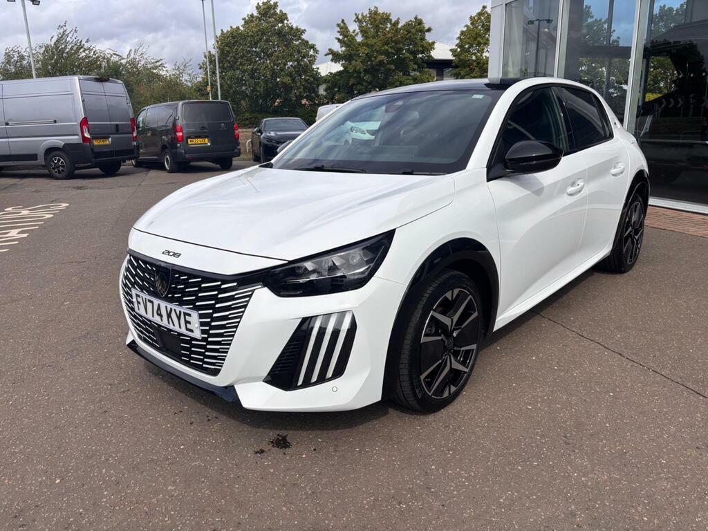 Peugeot 208 1.2 Puretech Gt Euro 6 Ss White #5
