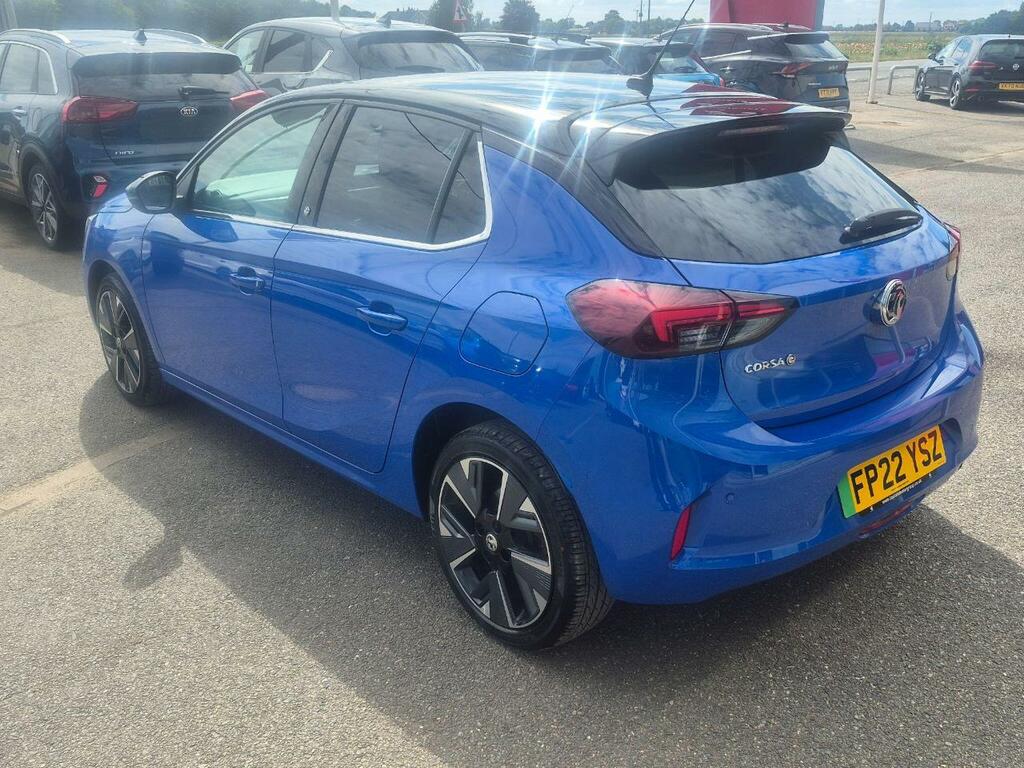Vauxhall Corsa-e 50Kwh Elite Premium FP22YSZ Blue #4