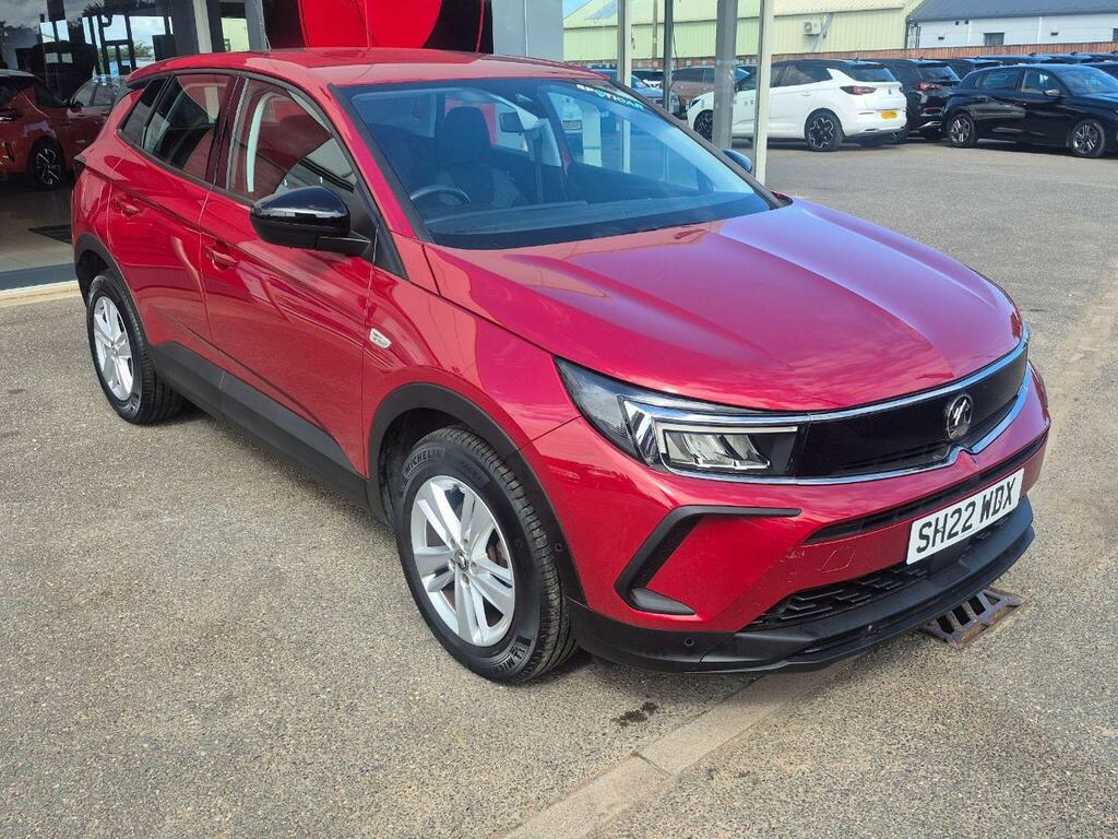 Vauxhall Grandland 1.2 Turbo Design Euro 6 S S Red