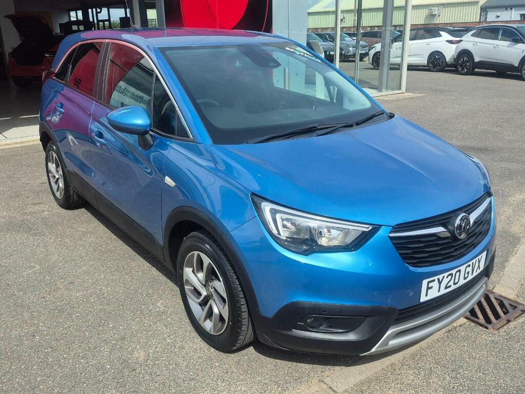 Vauxhall Crossland X 1.5 Turbo D Ecotec Tech Line Nav Euro 6 S S Blue