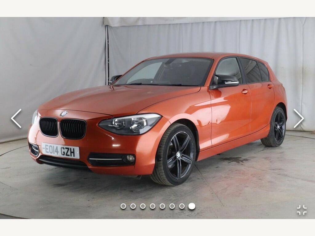 BMW 1 Series 116D Efficientdynamics Red #7