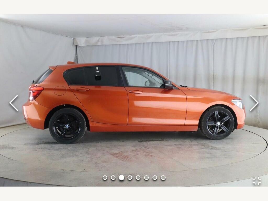 BMW 1 Series 2.0 116D Sport Euro 5 Ss Orange #2