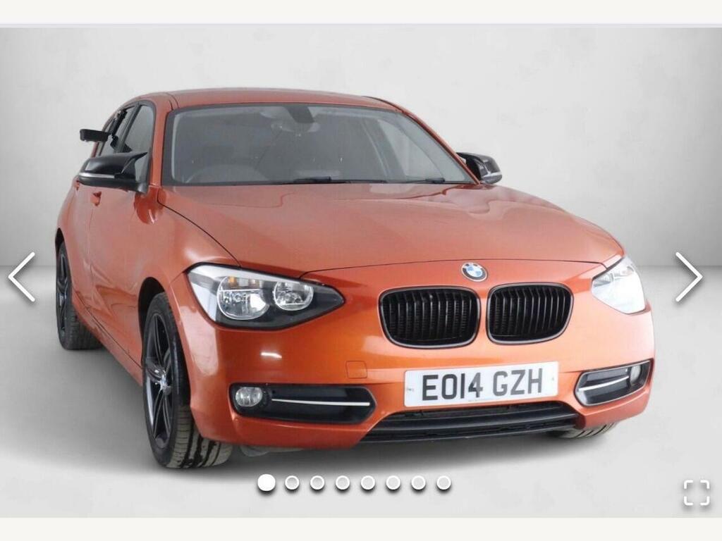 BMW 1 Series 2.0 116D Sport Euro 5 Ss Orange